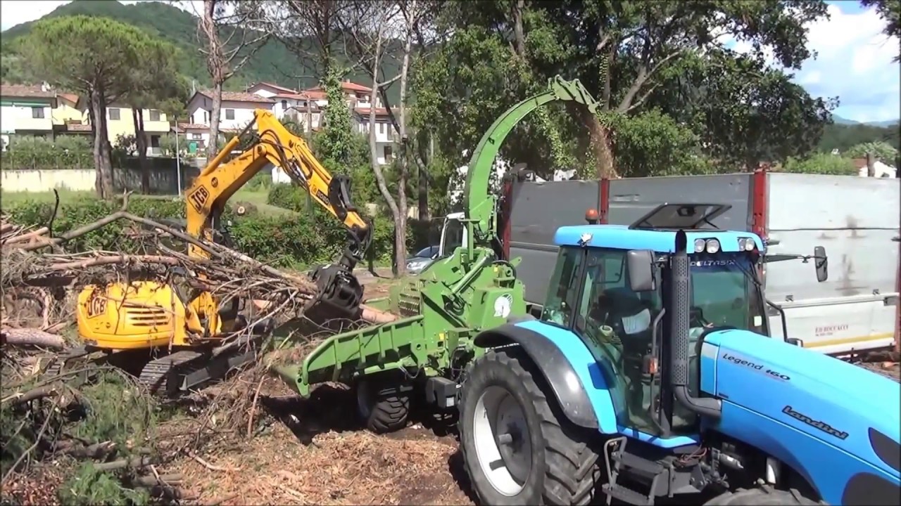 PEZZOLATO PTH 700 - Cippatore a tamburo / Drum chipper powered by tractor's PTO
