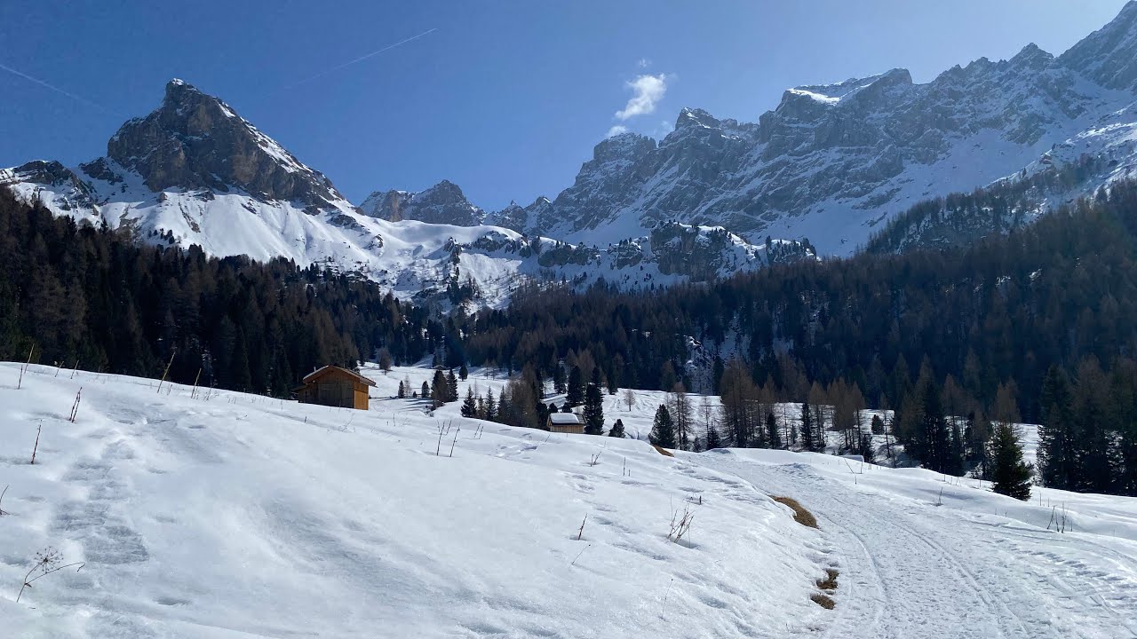 Val San Nicolò in inverno: Cascate e Baita 