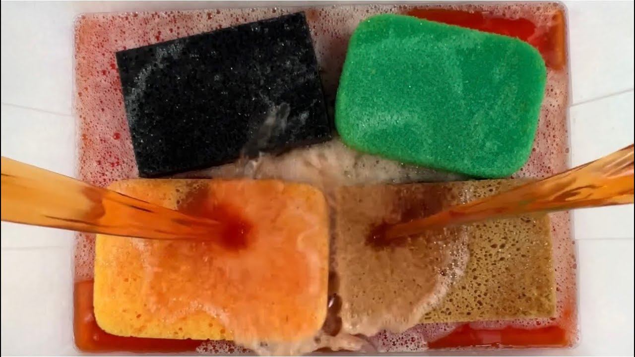 LUNDMARK PINE FRESH 🌲 ASMR SPONGE SQUEEZES 🧽