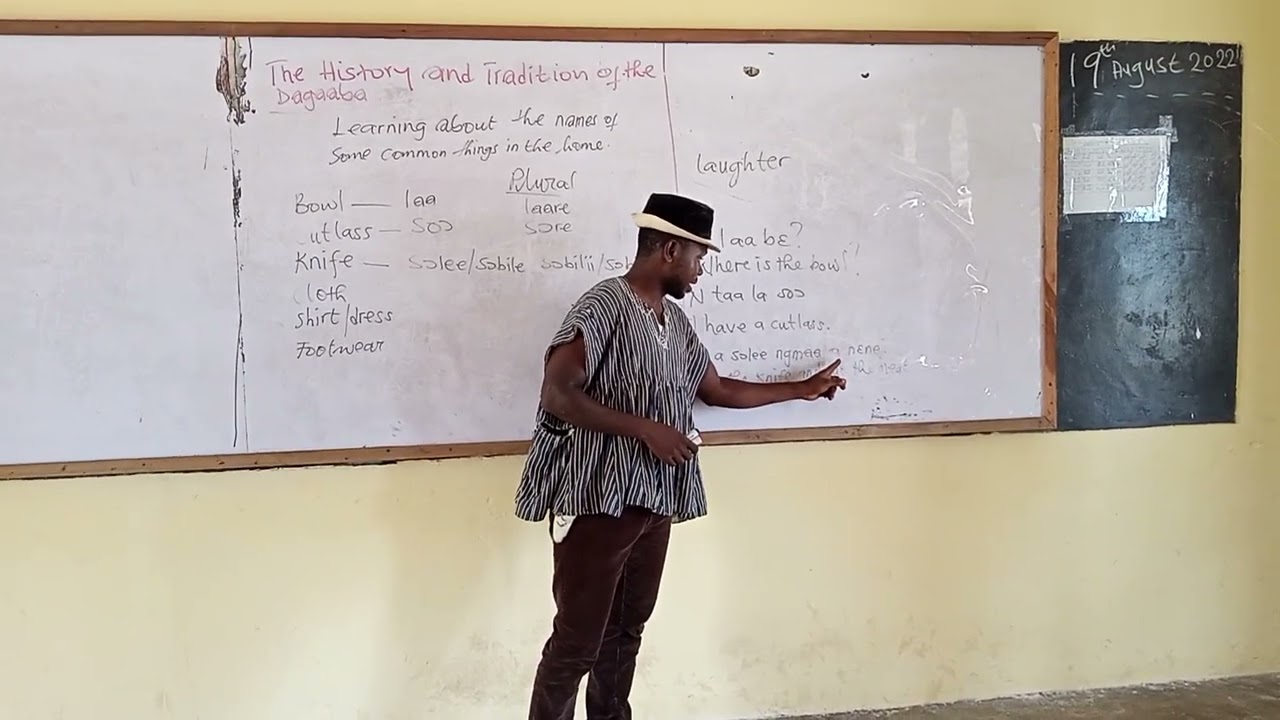 Learn the names of some common household items in Dagaare.