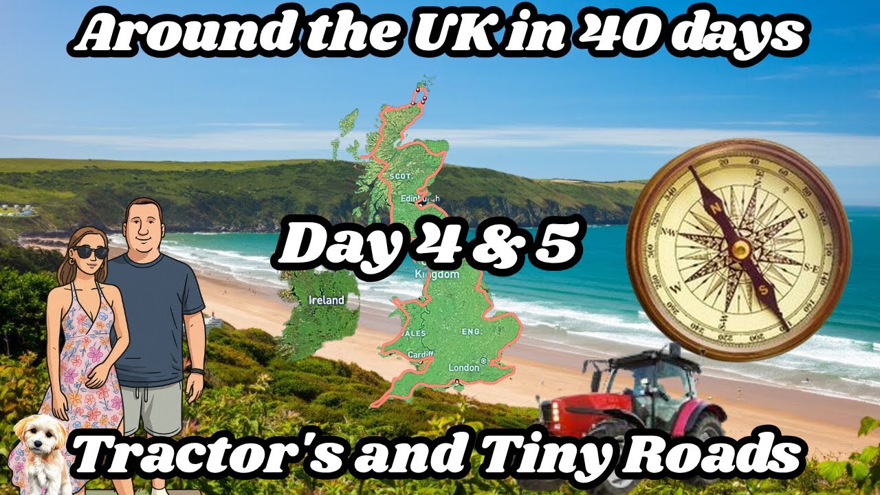 Motorhome Around the UK in 40 days day 4 & 5 - Willingcott Caravan & Motorhome Club Site Woolacombe