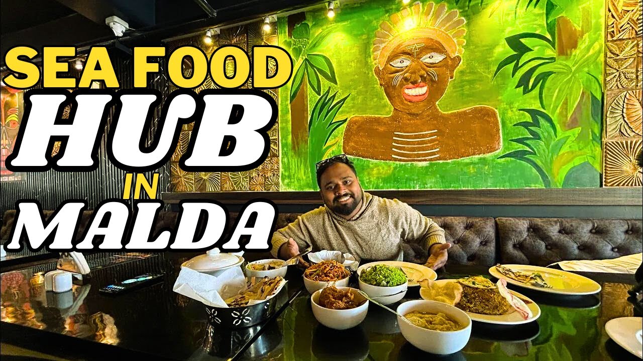 Trying Sea food and Squid🦑Reviewing Santa's Fantasea Malda | Nasi goreng 🍚 Pot Rice🎏