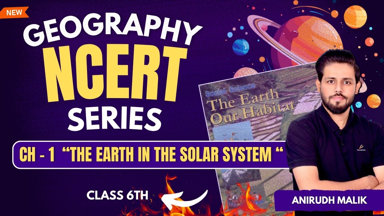 The Earth In The Solar System | Class Geography Ncert Ch-1|Zero to Hero In Geography series |#ncert