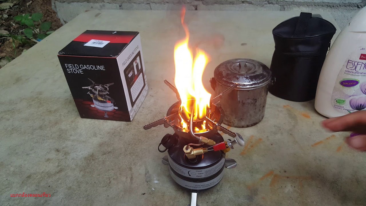 รีวิวเตาน้ำมัน BRS-12A เตาแก๊ซแบบพกพา Burner Trave- เตาน้ำมันเบนซินตั้งแคมป์ปิคนิคเดินป่า