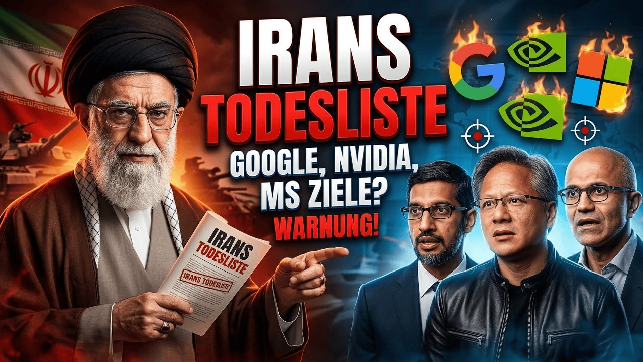 IRANS TODESLISTE Warum Google, Nvidia & Microsoft jetzt Ziele sind Schock Analyse