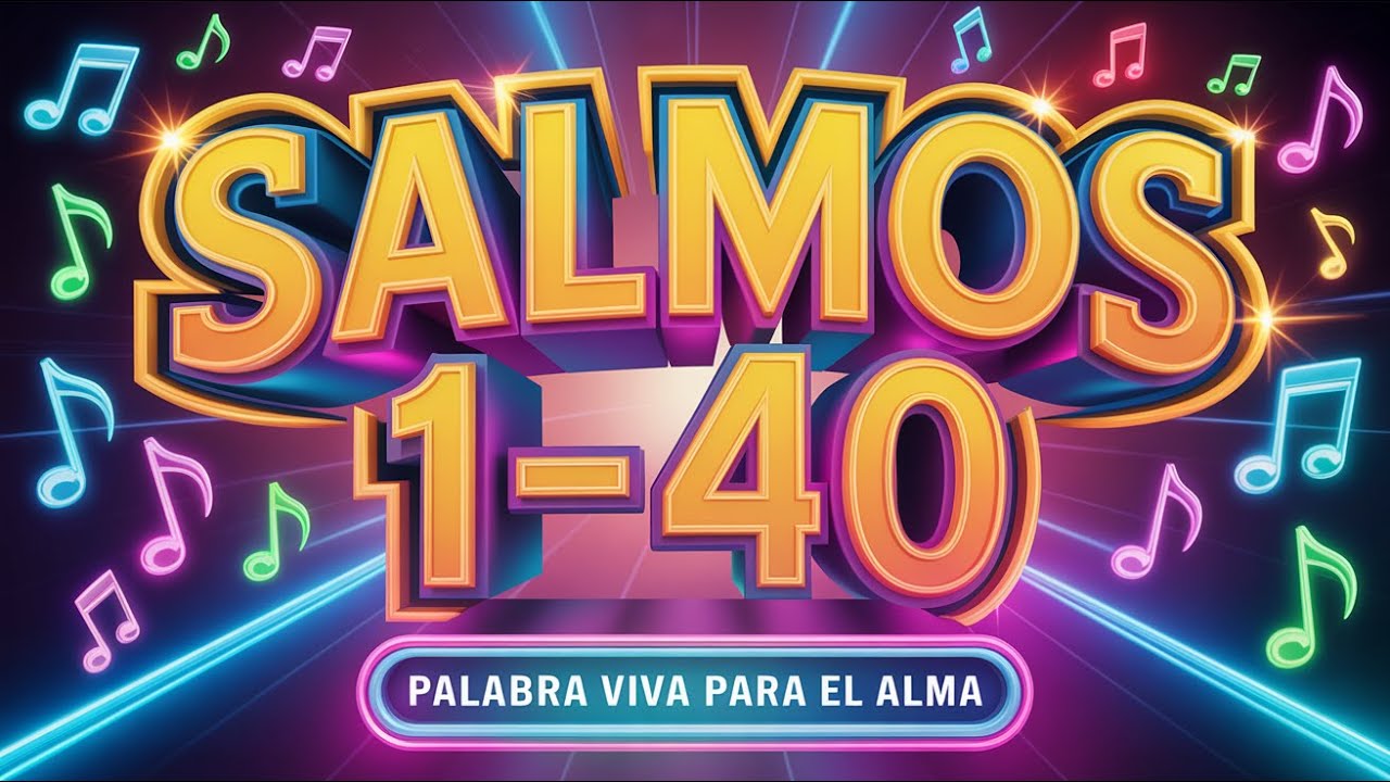 ⭐ 📖✨ SALMOS 1–40 | Palabra Viva para el Alma 🕊️💛