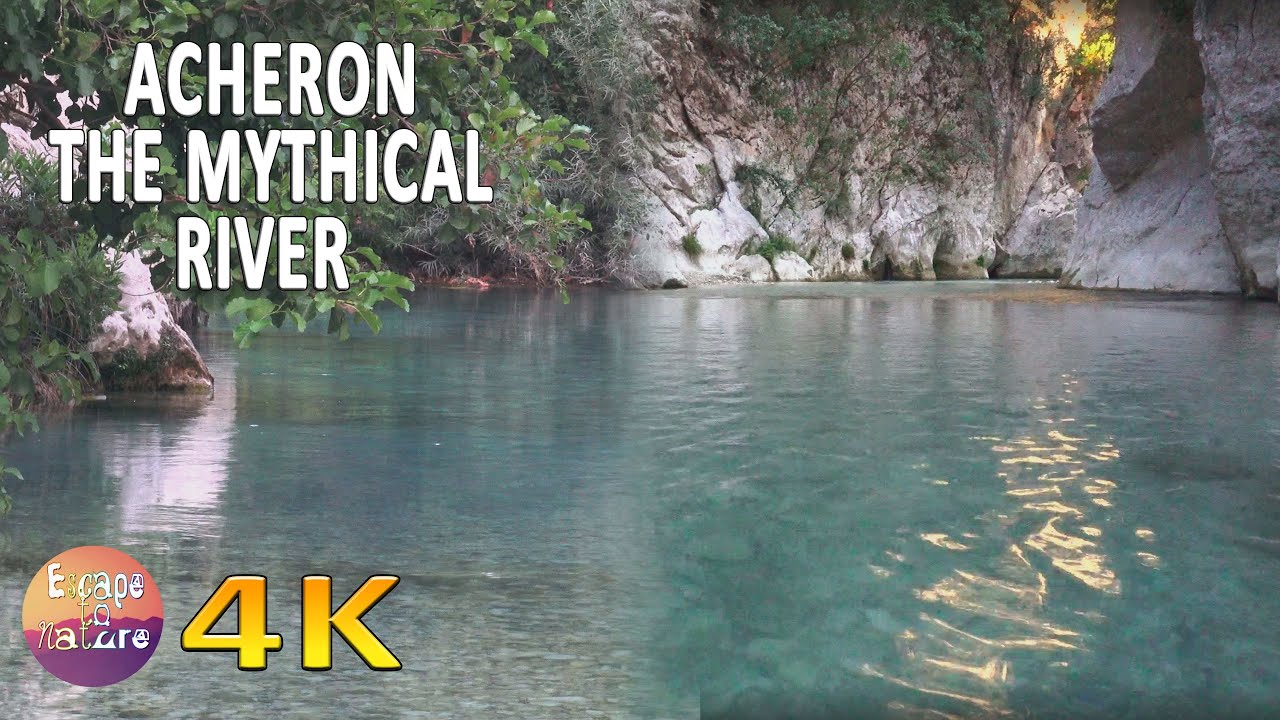 4K Acheron the mythical river of Epirus in Greece - &Alpha;&chi;έ&rho;&omicron;&nu;&tau;&alpha;&sigmaf; &tau;&omicron; &mu;&upsilon;&theta;&iota;&kappa;ό &pi;&omicron;&tau;ά&mu;&iota; &sigma;&tau;&eta;&nu; Ή&pi;&epsilon;&iota;&rho;&omicron;