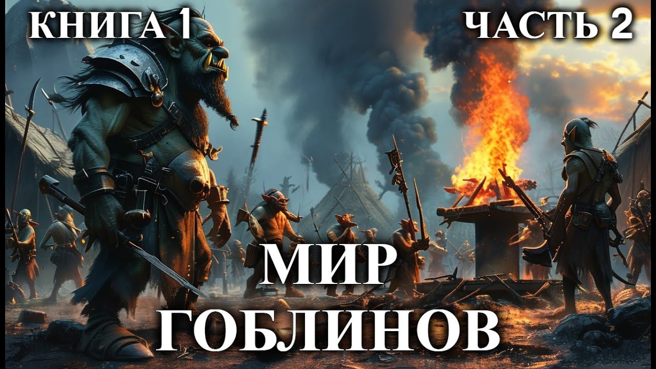 МИР ГОБЛИНОВ | КНИГА 1 (ЧАСТЬ 2 ИЗ 2) | АУДИОКНИГА | ФАНТАСТИКА | ПРИКЛЮЧЕНИЯ #маг #фэнтэзи