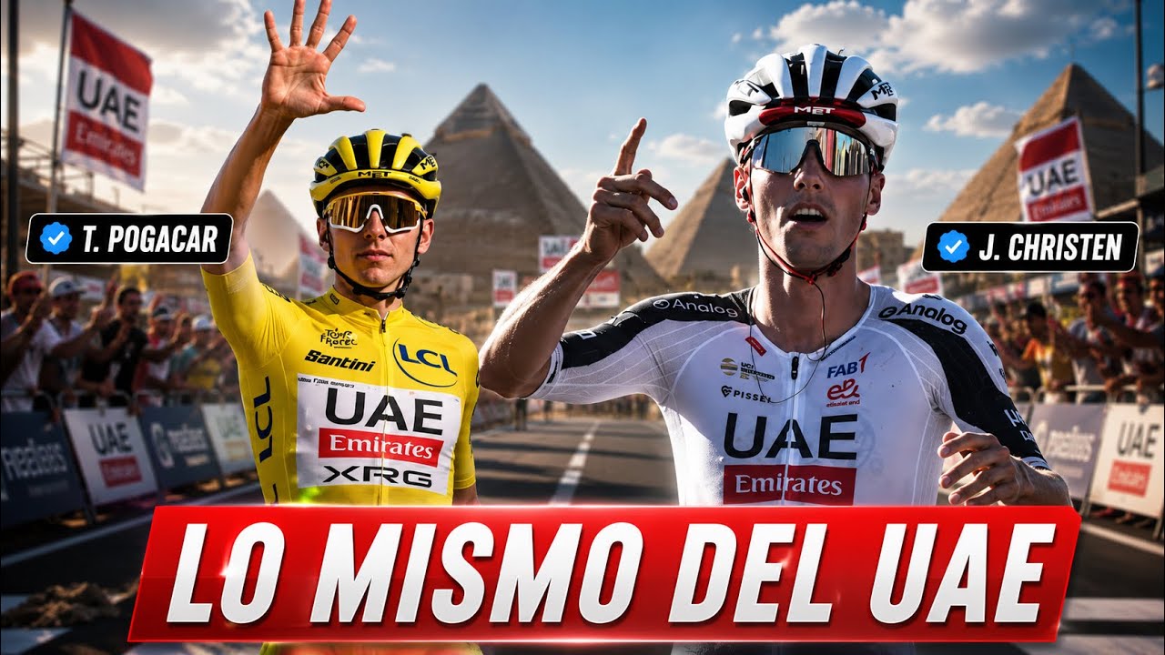 UAE EMIRATES EMPIEZA el año como lo ACABÓ🏆🚴ALULA TOUR