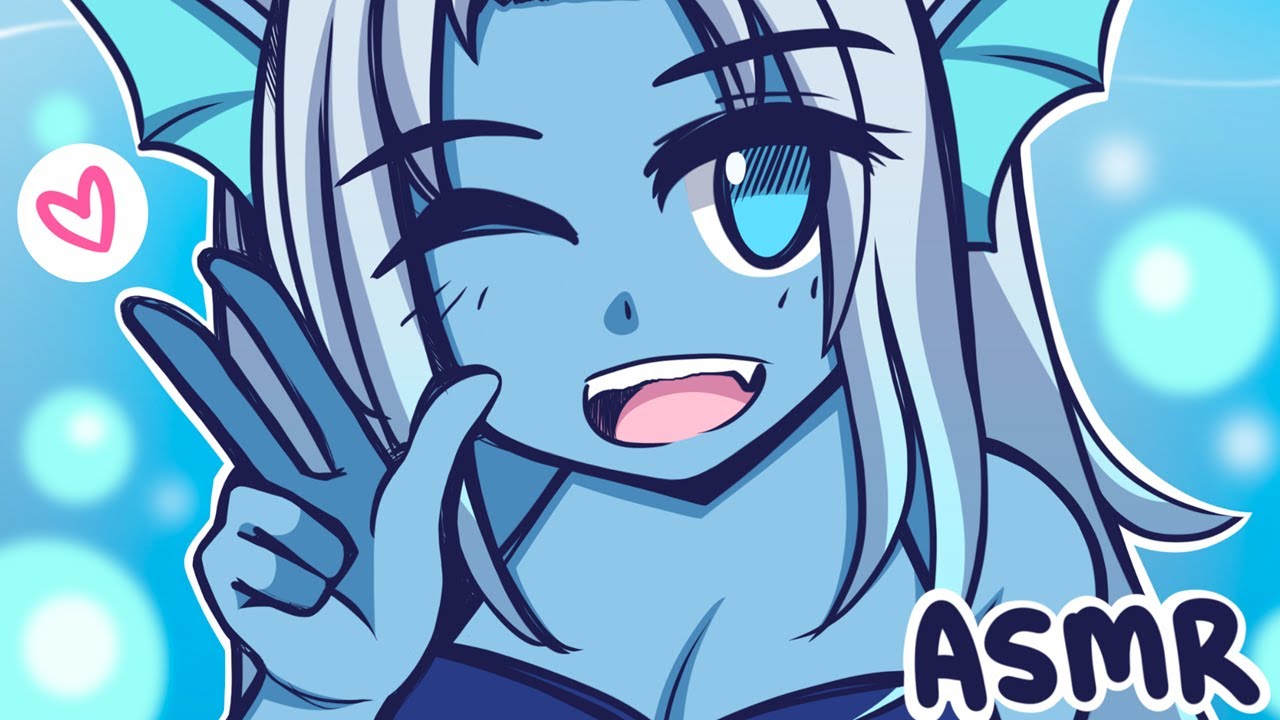 A Forgetful Sea Monster Girl Helps You Relax! 🐟 ❤️ ASMR Roleplay