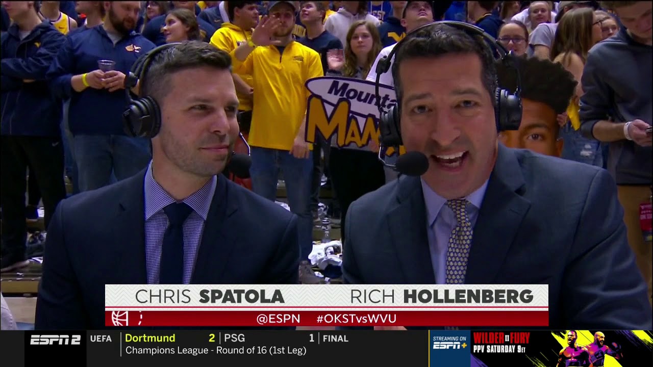NCAAB 2 18 2020 Oklahoma State at West Virginia 720p60