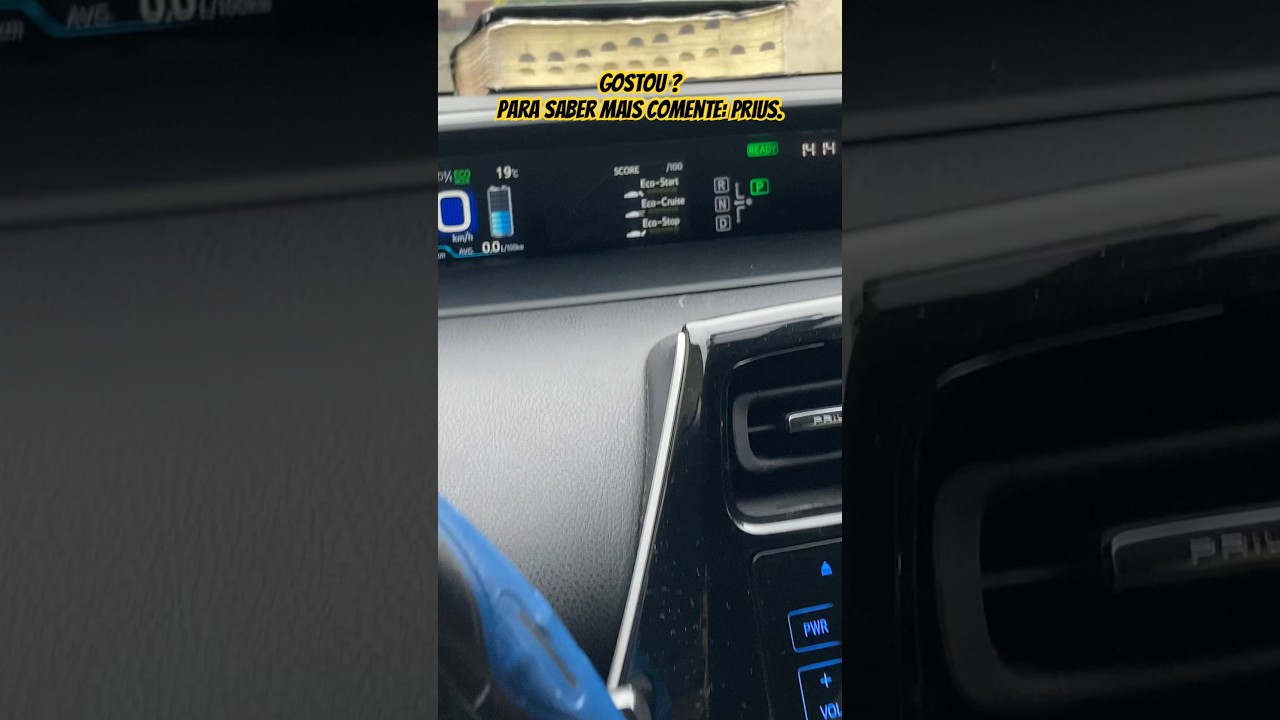 Quanto Rodou? O Toyota Prius com Quilometragem Recorde do Brasil! #shots #uber