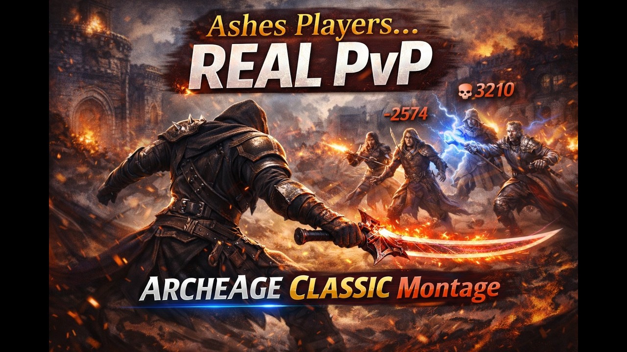 Ashes of Creation Players… This Is What Real PvP Looks Like