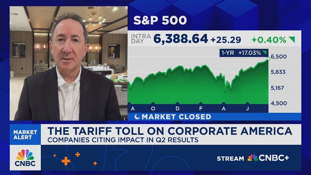 Boockvar: Most earnings growth is from two sectors; the rest of the S&P shows lags
