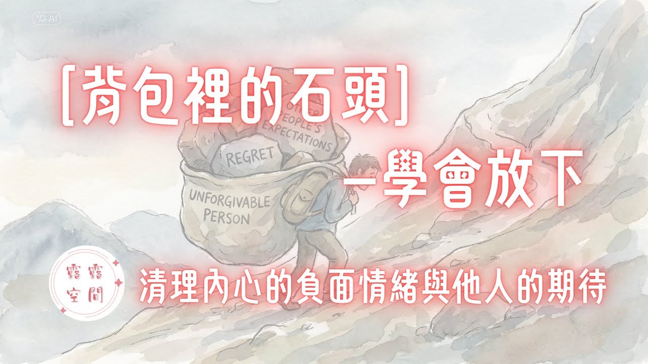 心好累？或許你背了太多不屬於你的石頭｜斷捨離｜【露露空間】#療癒音樂 #睡前故事 #療癒故事｜撥雲見日｜溫柔聲音陪伴你/妳｜睡眠音樂故事