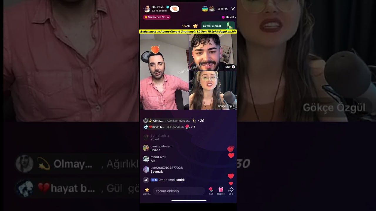 🔴 Onur Sermik 25.05.2023 (Part 3/3) Tiktok Canlı Yayın