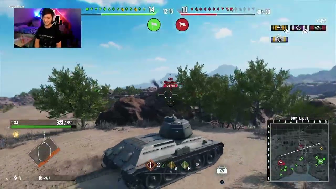 We're all going to burn! - Tanks with Colts