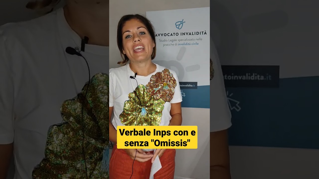 Verbale Inps: copia con e copia senza 