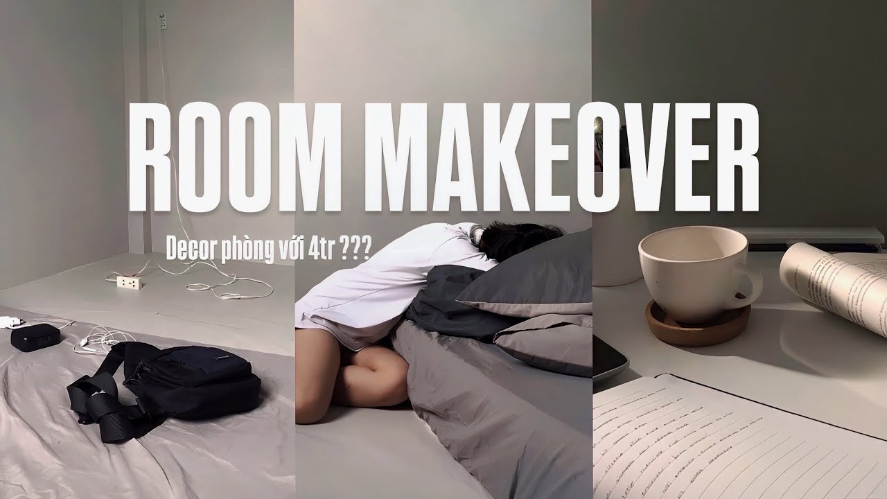 ROOM MAKEOVER | Trang trí phòng ngủ đơn giản cùng mình !