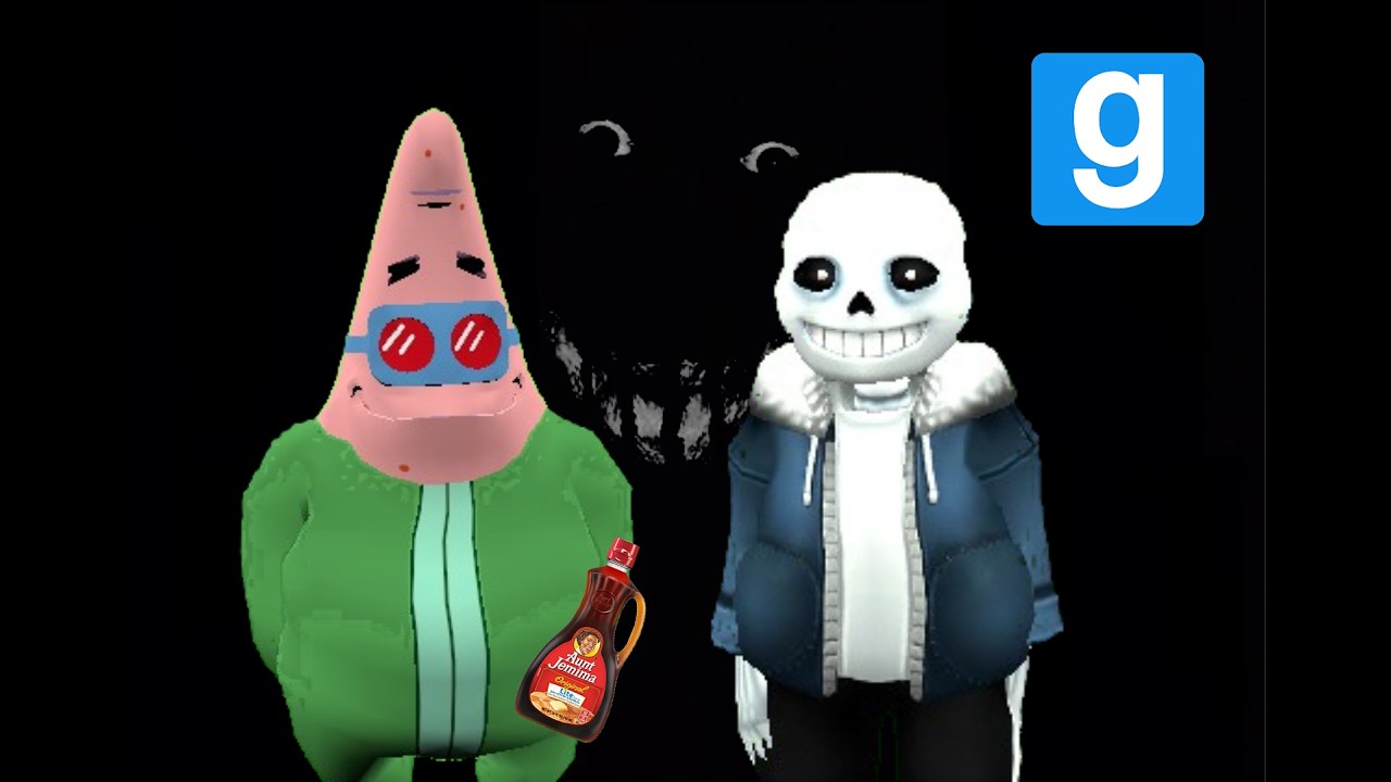 Два идиота впервые играют в хоррор на GMOD...