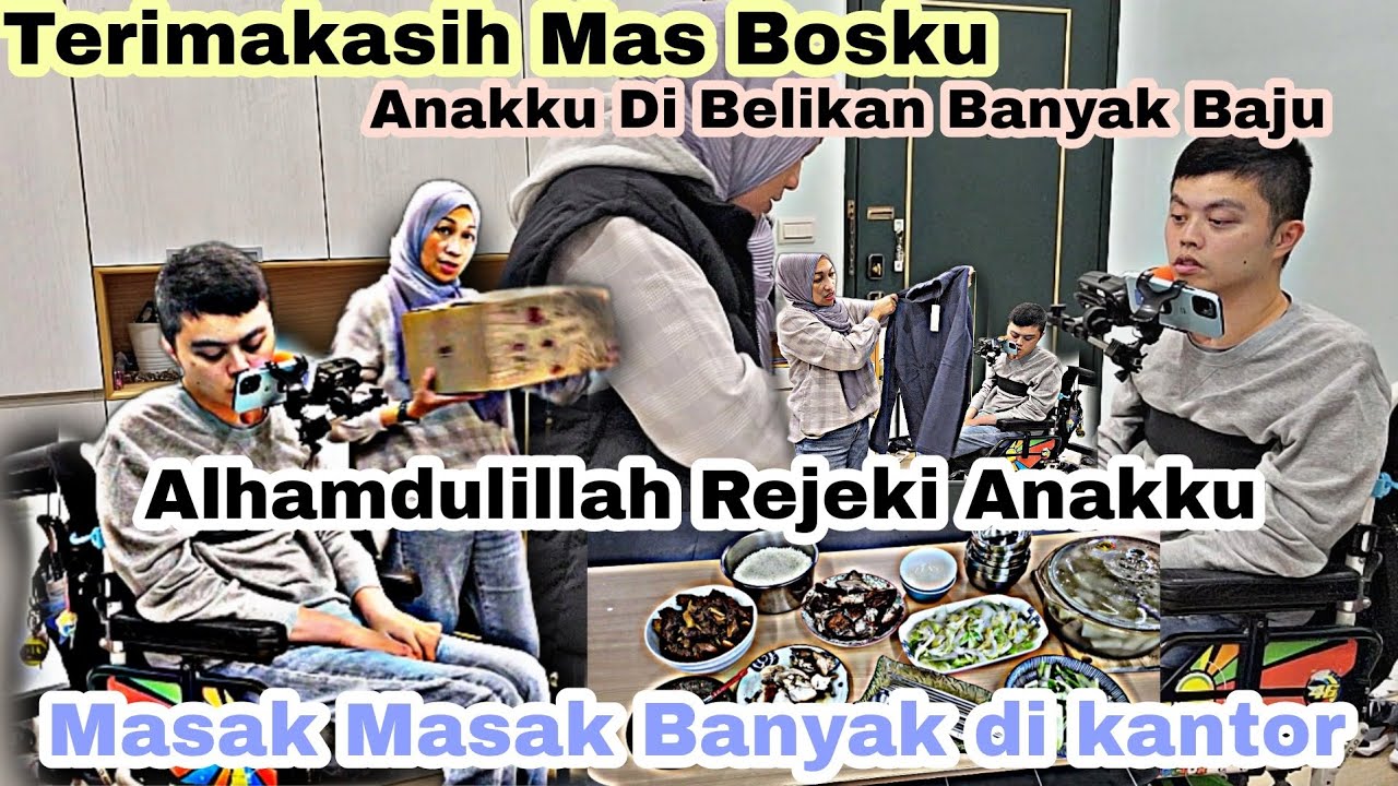 Alhamdulillah‼️Anakku Di belikan Banyak  Musim Dingin ‼️Terimakasih Mas Bos‼️Masak Masak lagi