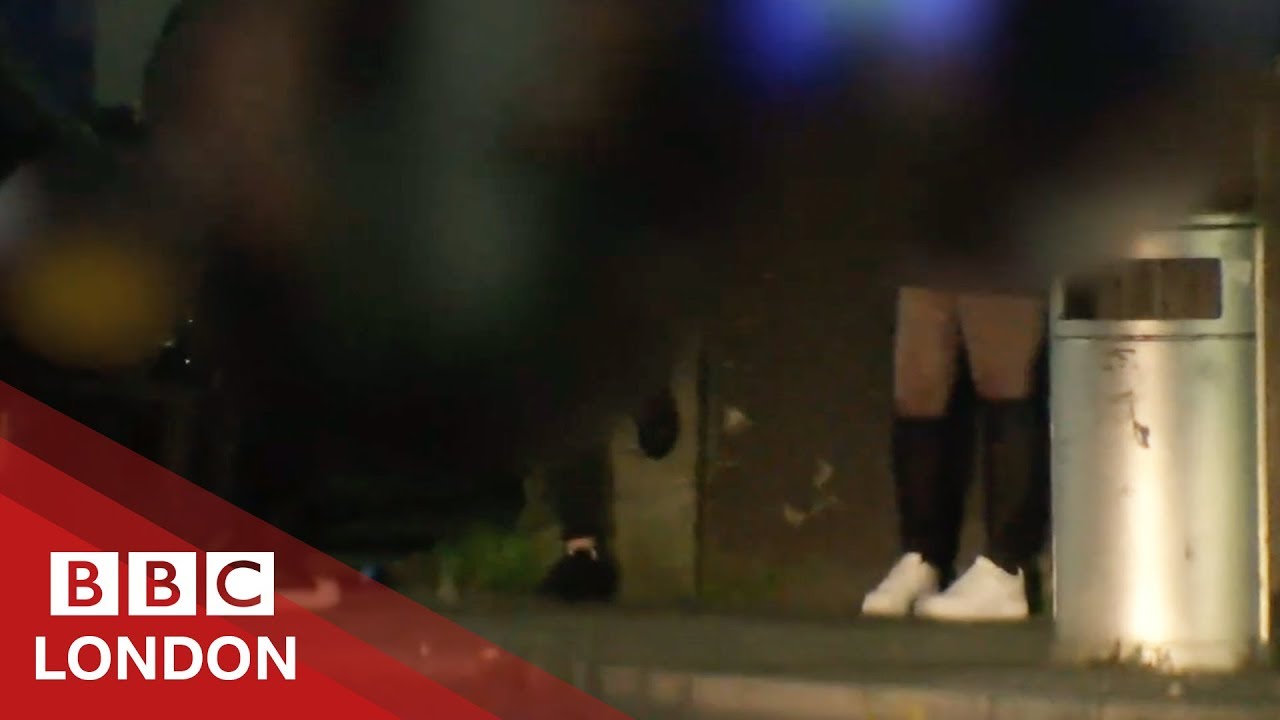Stopping sex workers 'waiting for business' in Ilford - BBC London