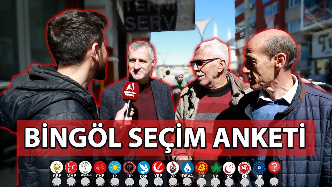 Sayaçlı Seçim Anketi: Bingöl'de Dengeler Değişiyor Mu?