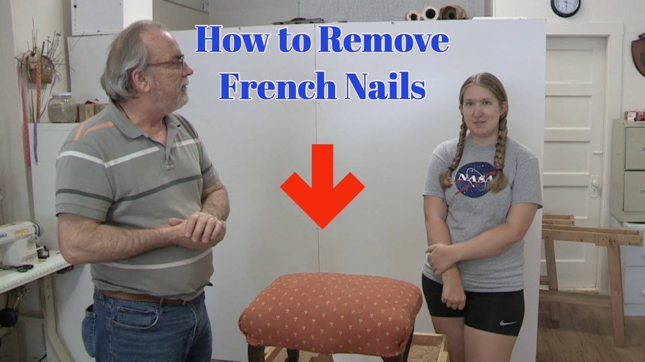 How to Remove French Nails