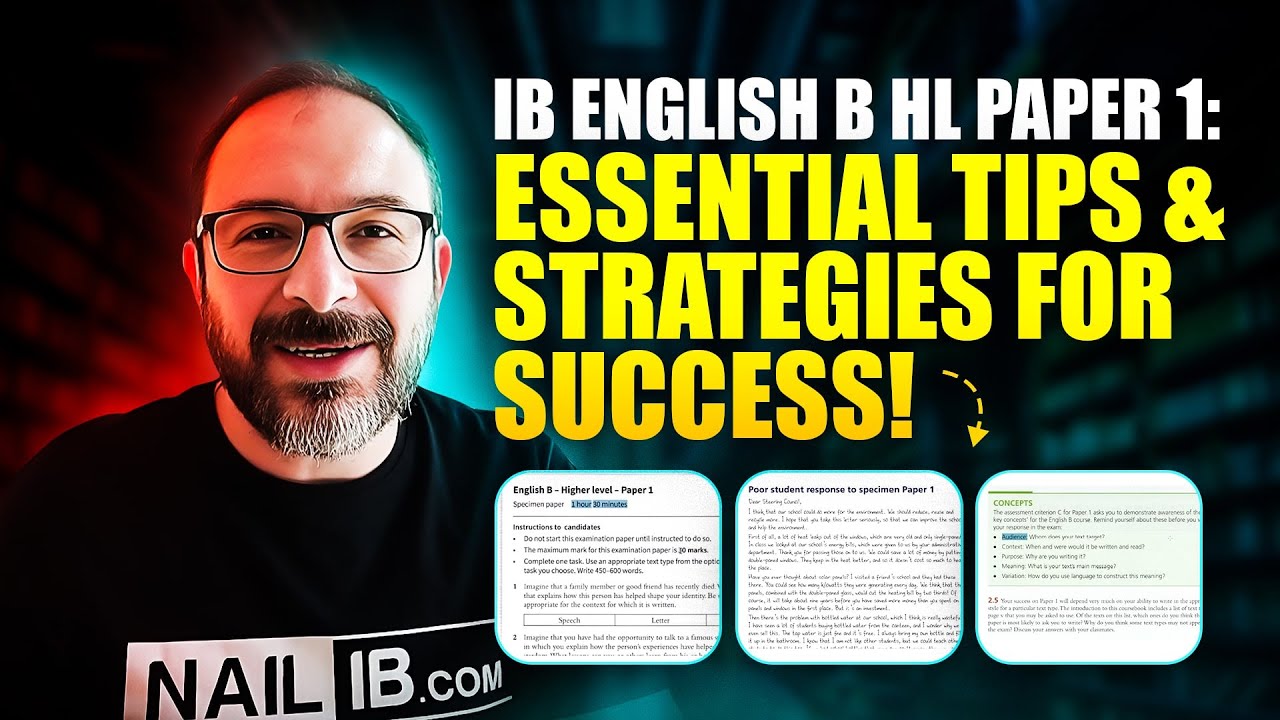 IB English B HL Paper 1: Essential Tips & Strategies for Success!