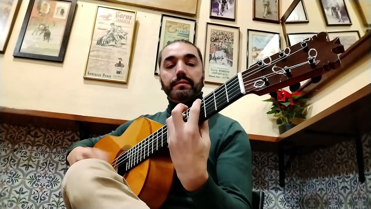 Pegs Flamenco Guitar Cypress and Spruce