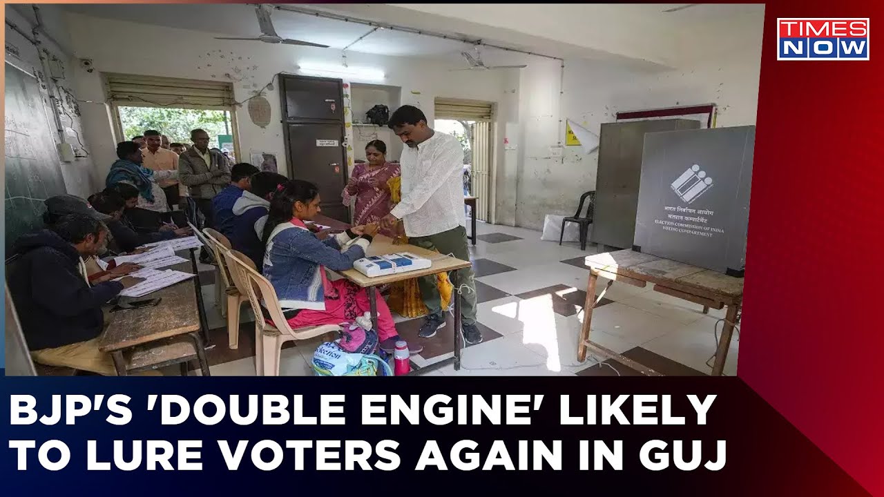 BJP's 'Double Engine' Government Predicted To Win With Massive Majority In Gujarat | Exit Poll