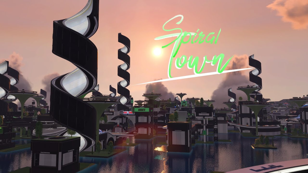 TrackMania Trial - Spiral Town