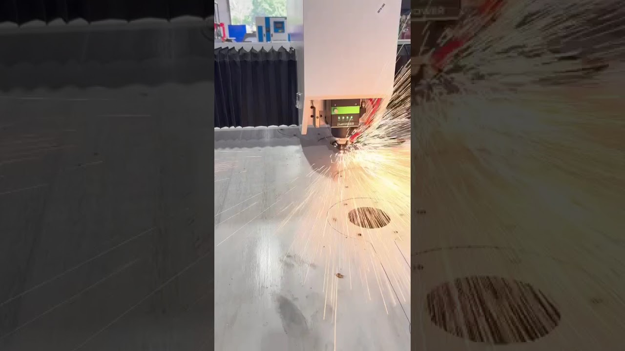 12kW Fiber Laser Cutting 1/4” Stainless Steel Like Butter | High Speed Industrial Laser Cutting 