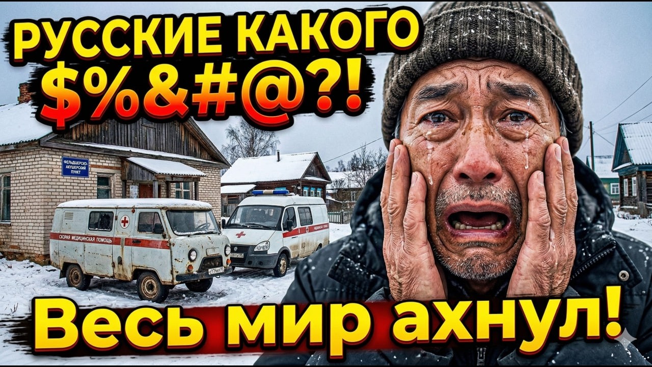 ЯПОНЕЦ увидел, как работают РУССКИЕ ВРАЧИ в сельской больнице России и НЕ ПОВЕРИЛ ГЛАЗАМ...