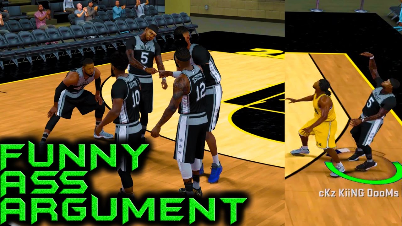 WE ARGUED THE WHOLE 4TH QUARTER! NBA 2K17 ProAM When It Worked