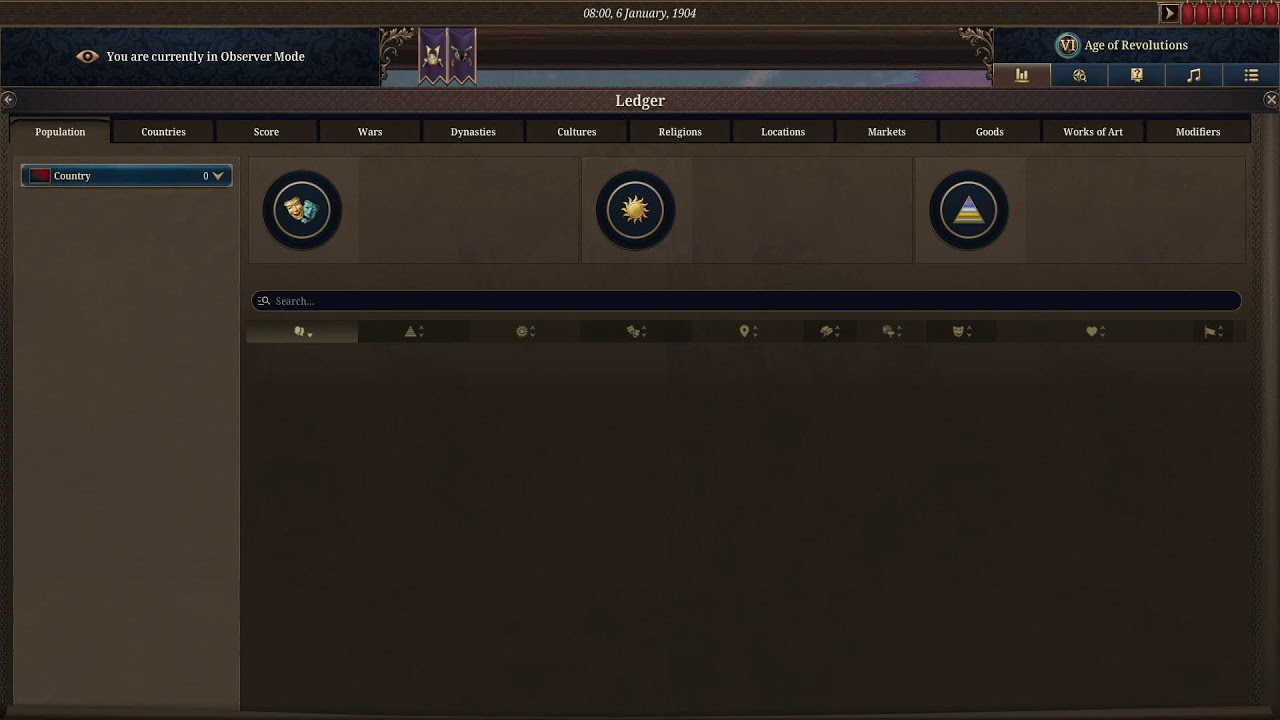 Europa Universalis V Observe Mode Aggressive AI