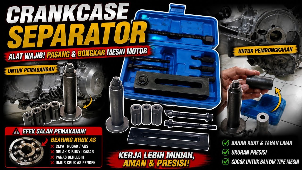 CRANK SEPARATOR MURAHH SEPRESISI APA?