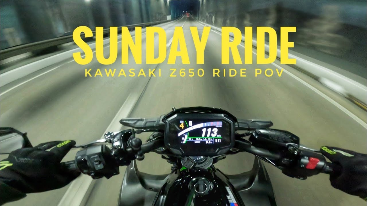 Sunday Quick Ride / Motorcycle POV / Kawasaki Z650