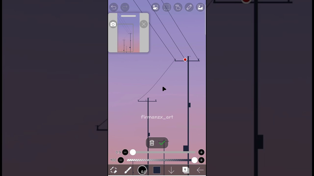 Part 72 | Drawing Sunset Aesthetic #ibispaintx #painting #art #tutorial #digitalart #foryou #fyp