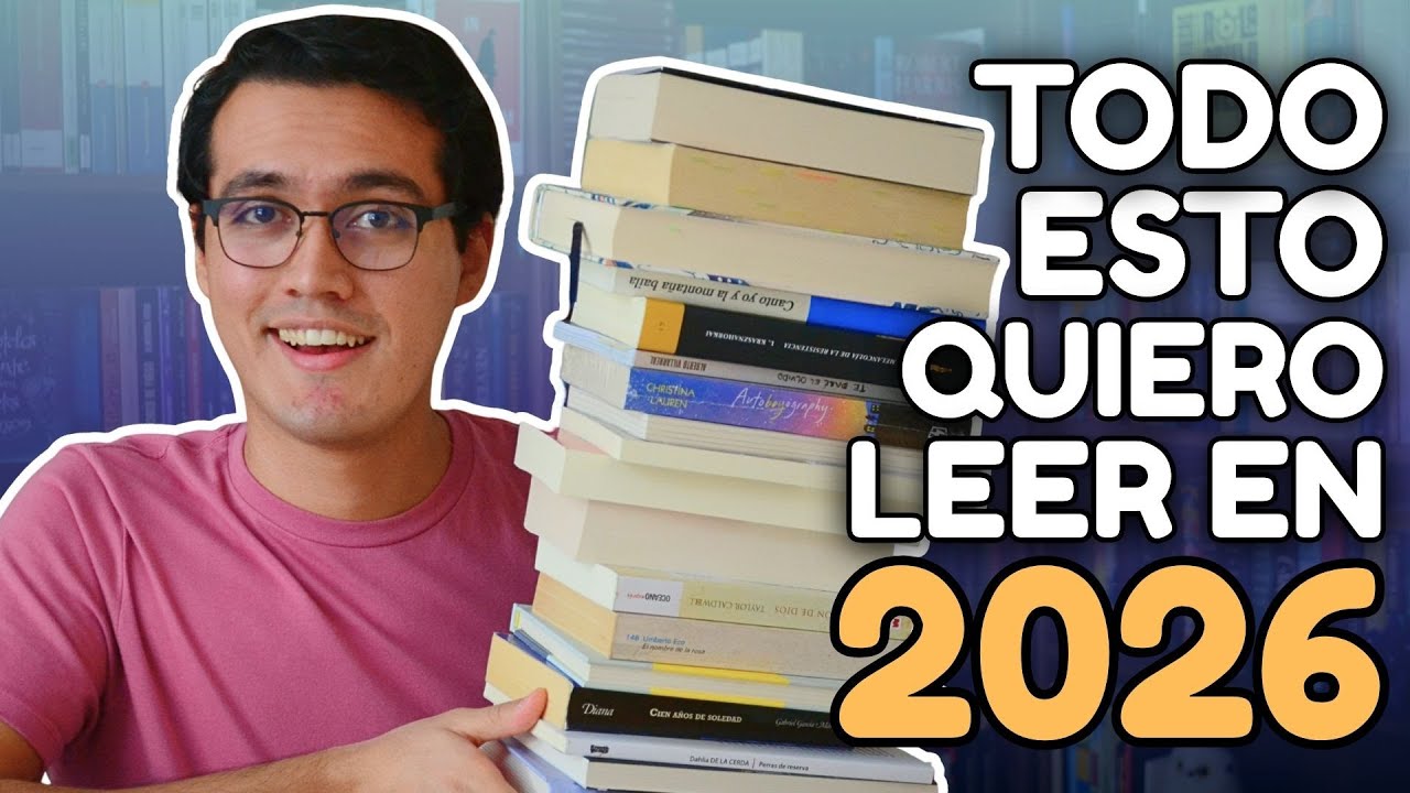 26 libros IMPERDIBLES para leer en 2026 | RETO DE LECTURA
