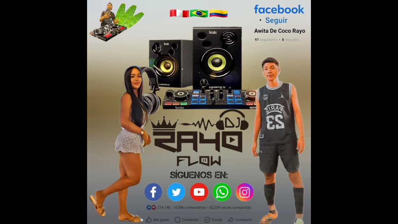 MIX RENOVACIÓN CUMBIA TICUNA TRES FRONTERAS 🇵🇪🇧🇷🇨🇴 2023-2024 DJ RAYO FLOW