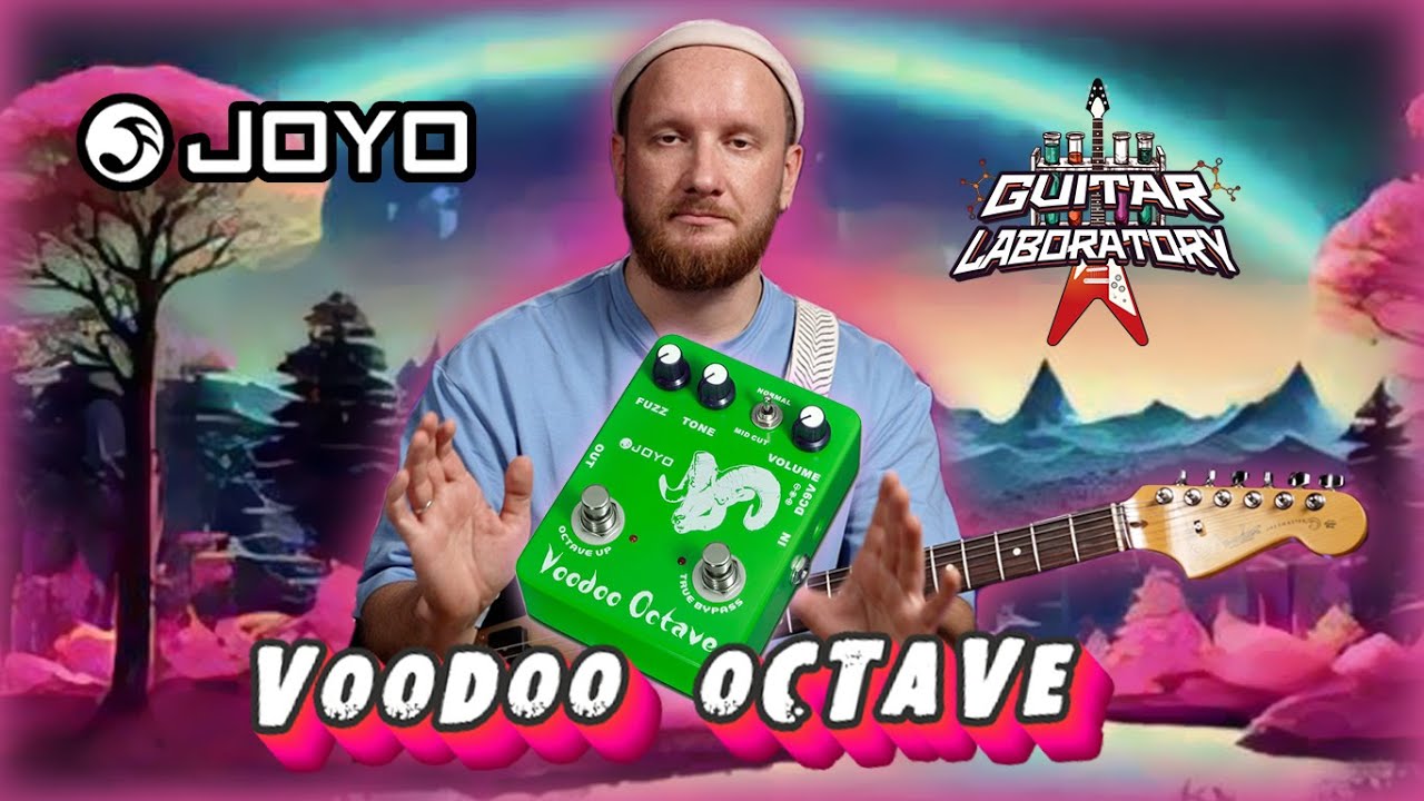 Педаль эффектов фузз с октавером JOYO JF-12-Voodoo-Octave