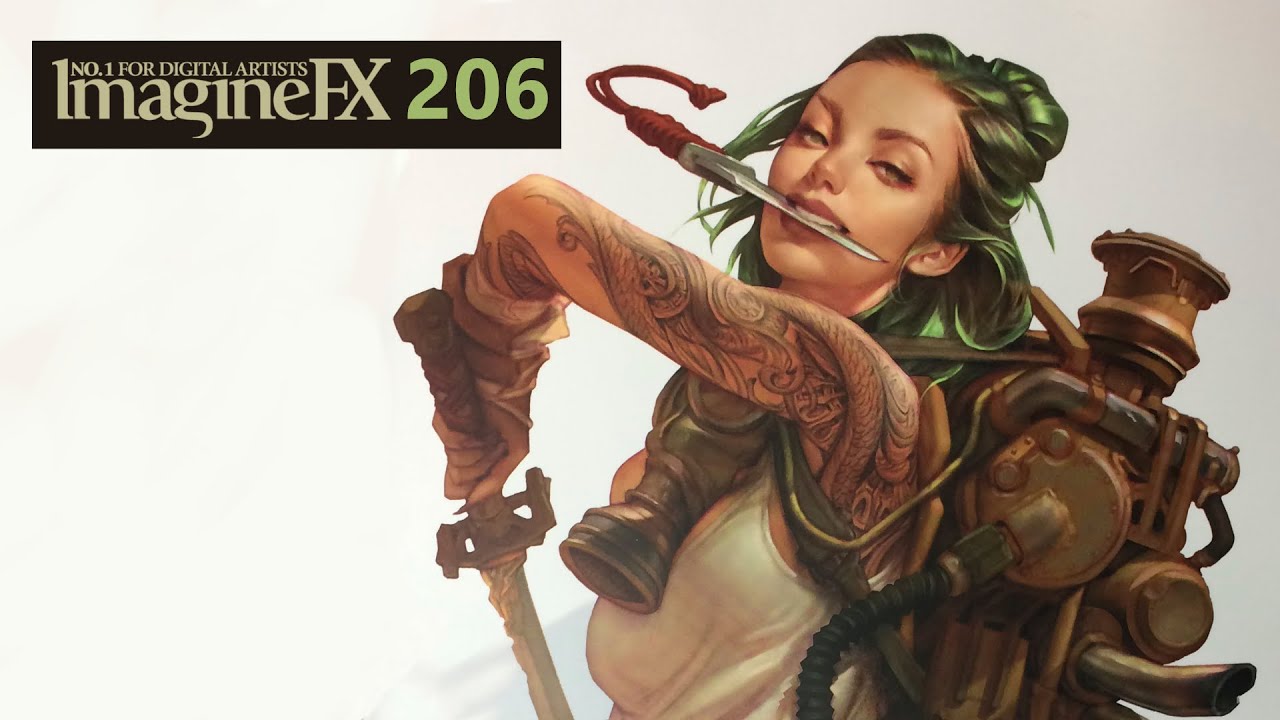 ImagineFX Issue 206 : December 2021 • An Art Magazine Click Look