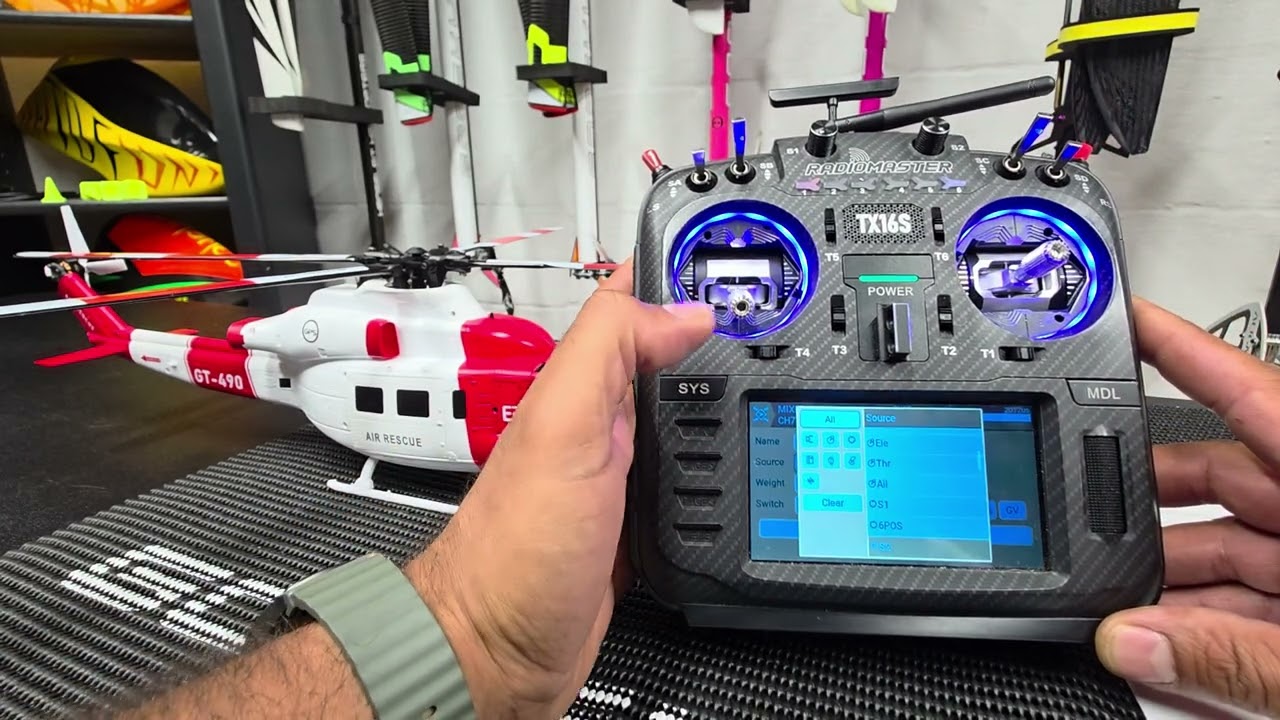 Как настроить GPS-приемник Goosky E2 на Radiomaster TX16S.