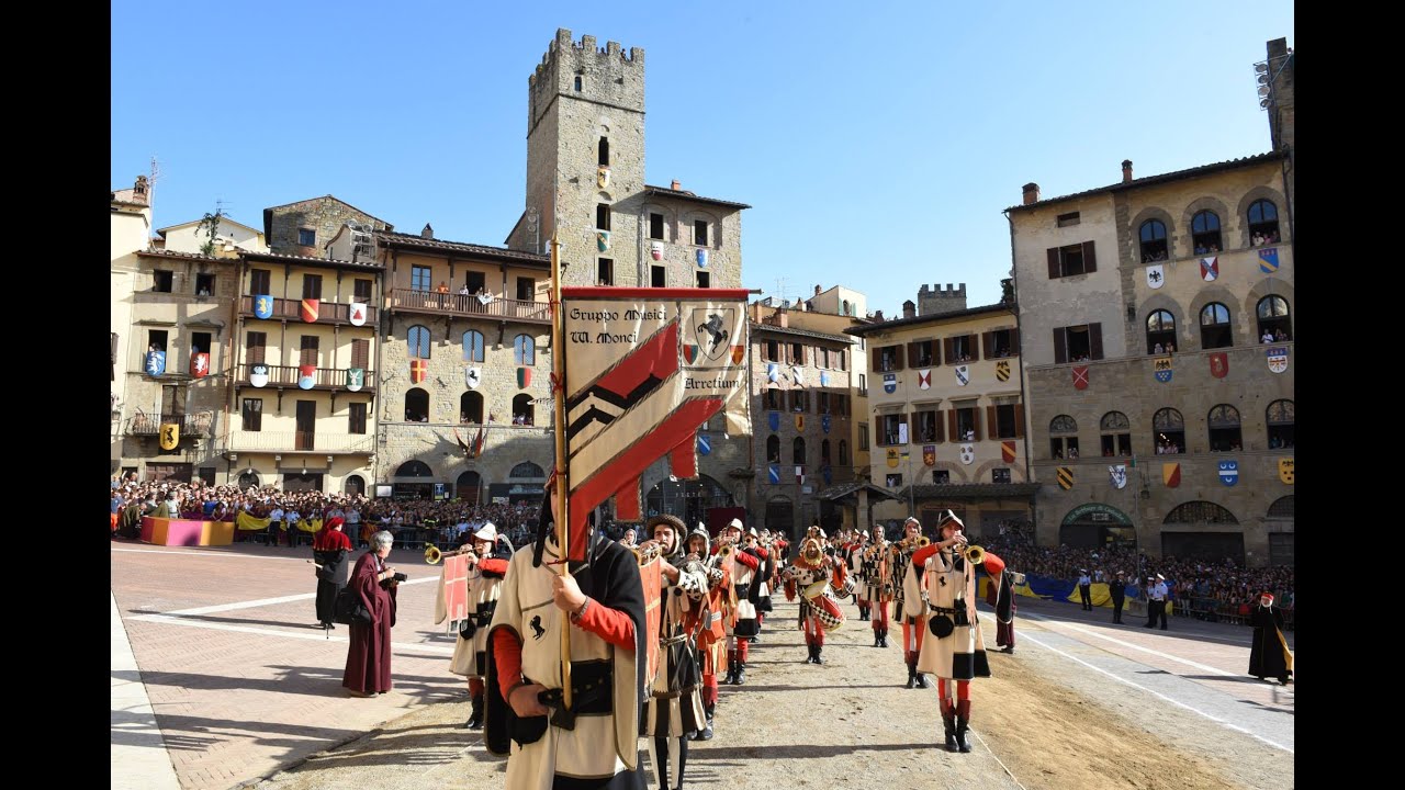 Esibizione INTEGRALE Gruppo Musici Giostra del Saracino 60° Anniversario - 6 Settembre 2015