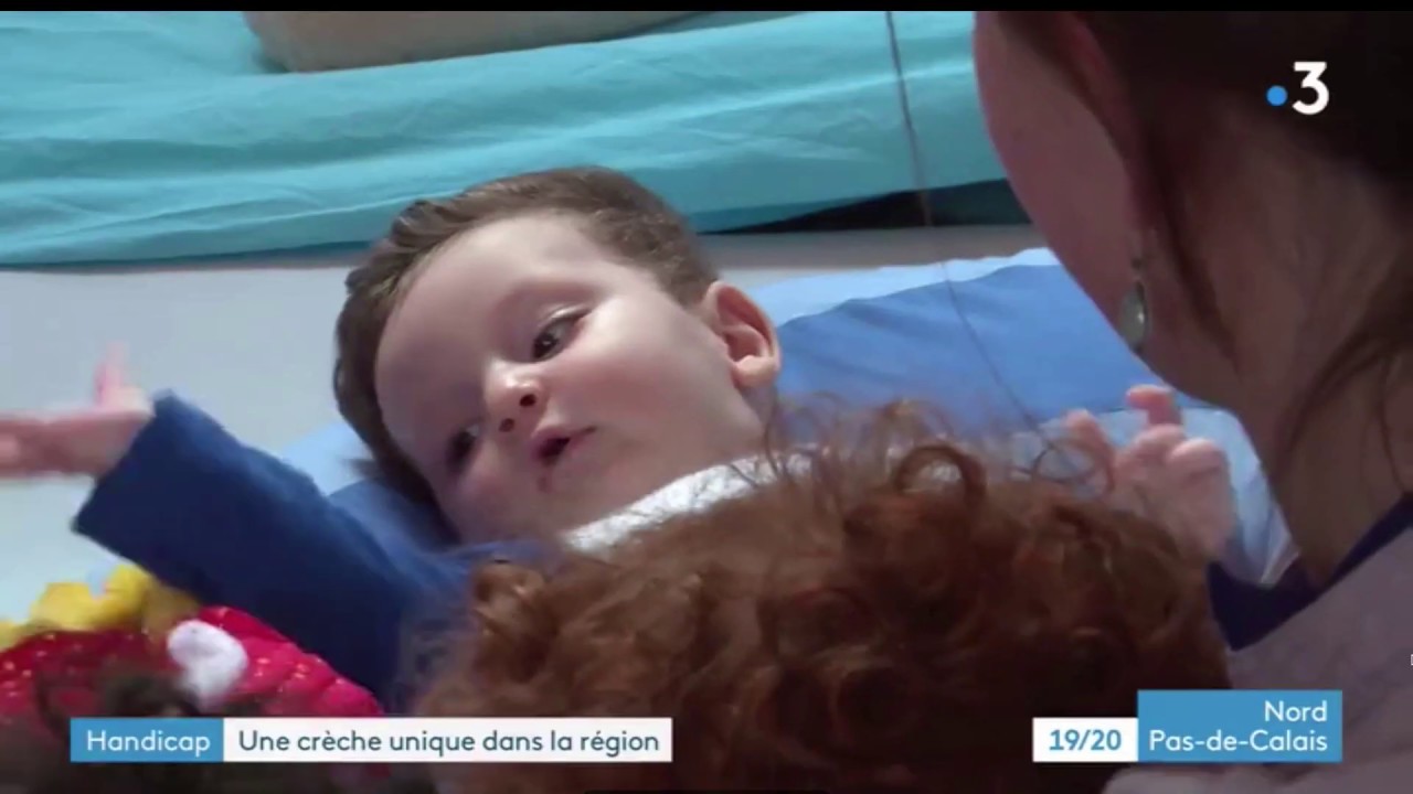 Handicap : une crèche unique dans la région - JT FRANCE 3