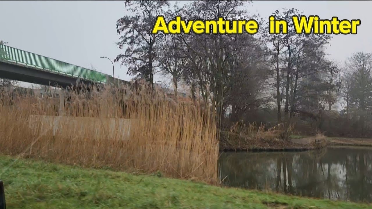 Winter Drive Through Lelystad: Stunning Streets & Scenery 🚗❄️