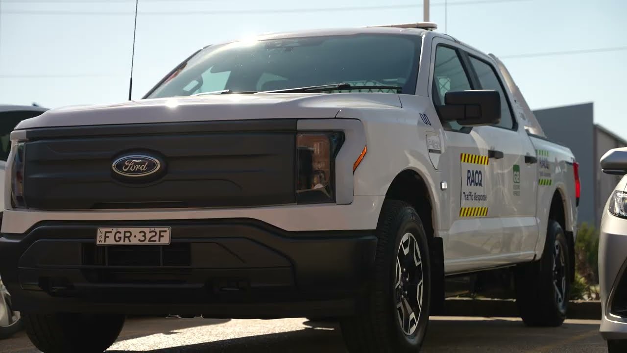 RACQ backs QLD manufacturing | Purchases F-150 Lightning with 7.2 kW V2V Charging capability | AUSEV