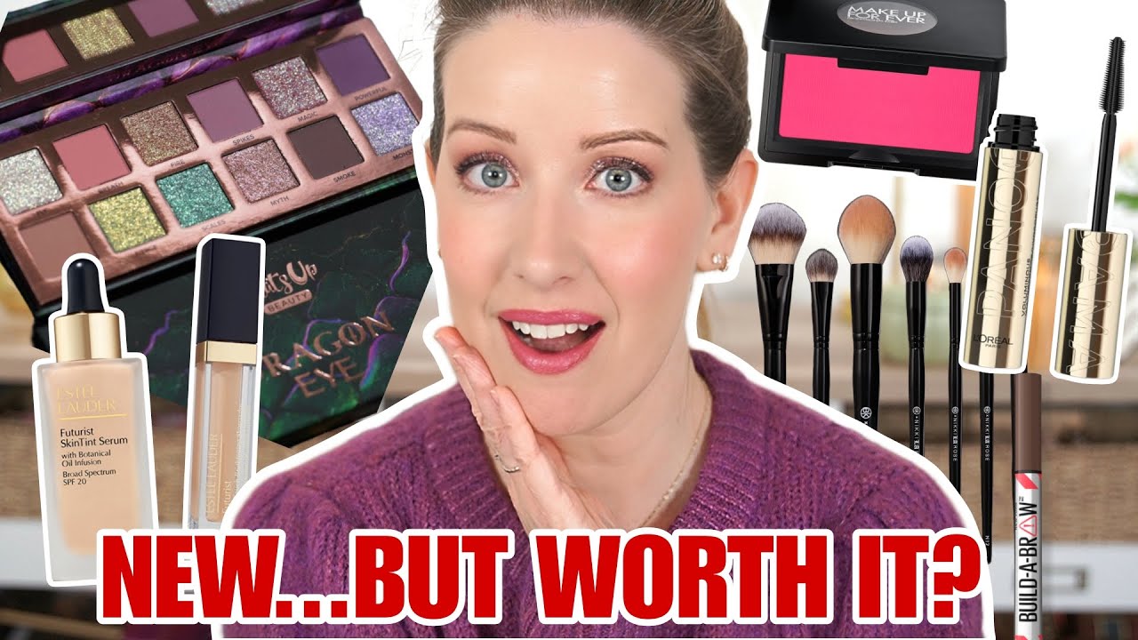 NEW DRUGSTORE & LUXURY MAKEUP...I'm Impressed, MOSTLY!