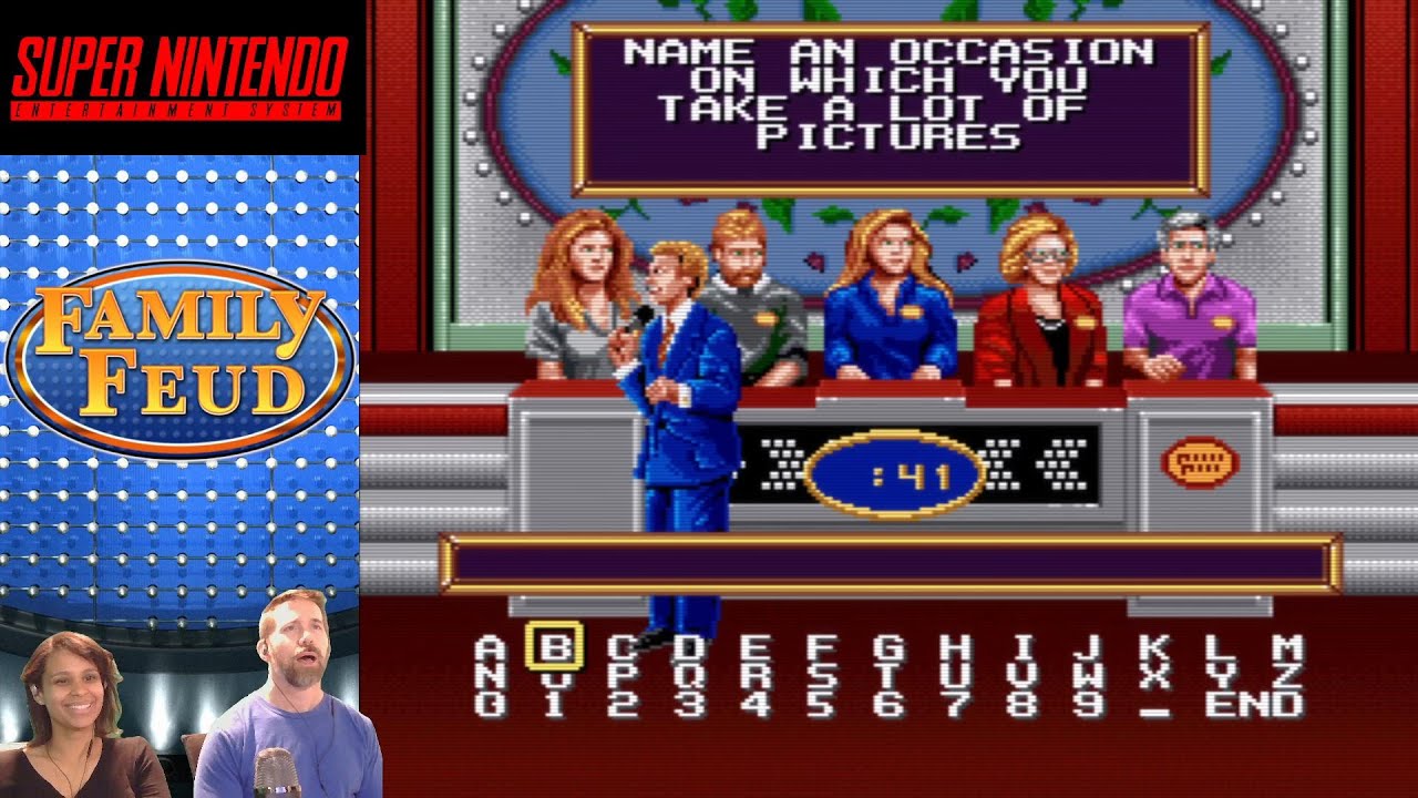 Family Feud (SNES) 2-Player Girlfriend MAME Gameplay